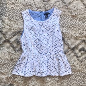 Forever 21 cropping blouse in small